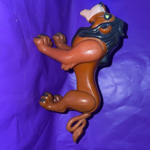 Figura de acción de plástico cicatriz "El Rey León" Disney Burger King Kids Club 1994 - Imagen 1 de 3