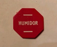 HUMIDOR GOOD FOR 5 Cents Trade RED HEXIGON Token