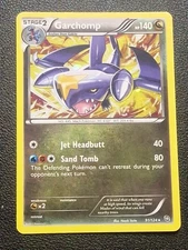 2012 Pokemon GARCHOMP Dragons Exalted COSMOS HOLO Foil Rare Set Card 91/124 LP