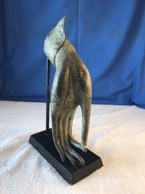 Elegantly Shaped Bronze Hand of Buddha 