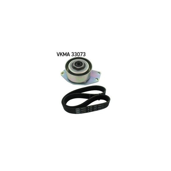 Keilrippenriemensatz SKF Vkma 33073 FüR Audi CitroËN Renault Seat Skoda VW-image