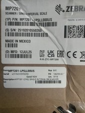 ZEBRA MP7201-LPSLL000US SCALE / SCANNER-COMES WITH POWER SUPPLY