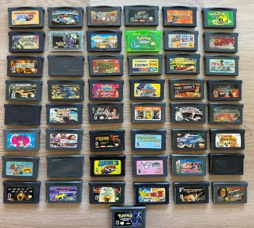 Bulk Lot Of 49 Bootleg Gameboy Advance Games