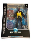 McFarlane DC Collector Edition JSOA 38 MR TERRIFIC PLATINUM 7’ Action Figure NEW