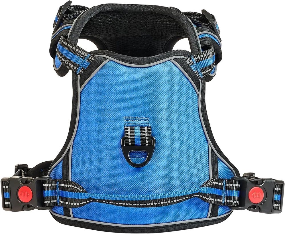 Dog Harness for Large Dogs, No Pull Adjustable Dog Vest Pet Harness, with 5Ft Le