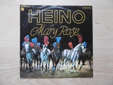 Heino autograph signed 18x18 cm 7" single "Mary Rose"
