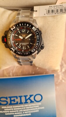 Seiko 5 Sports Men's Black Watch - SKZ229K1 for sale online | eBay
