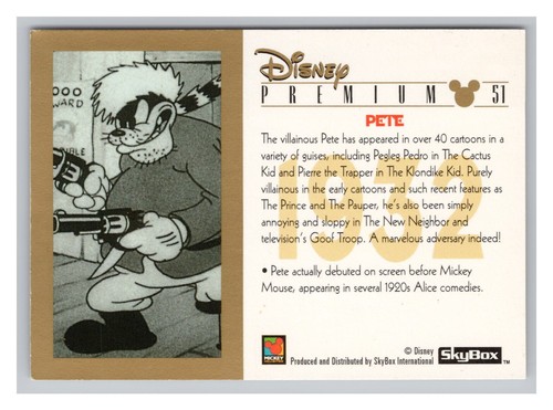 Tarjeta coleccionable Disney Premium Skybox / Tú eliges #s 1 - 80 Gold Border Collector - Imagen 96 de 154
