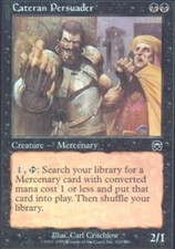 MTG magic cards 1x Cateran Persuader - Foil Mercadian Masques NM-Mint, English