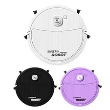 Low Noise Automatic Sweeping Robot Vacuum Cleaner 3 In 1 Sweeper Strong Cleaning