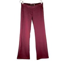 BetaBrand classic bootcut pants yoga pant dress pant burgundy medium