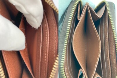 Louis Vuitton LV Zippy Wallet M60067 Zippy Coin Purse Browns