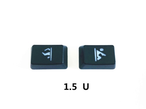 2 Pcs 1.25 U 1.5 U Backlit Keycaps Ctrl Win Alt for ANSI Razer Corsair Keyboard - Picture 9 of 9