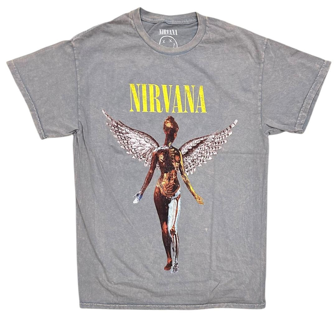 Nirvana Official Merchdise Utero Angel Distressed Vintage Nirvana Official Merchdise Utero Angel Distressed Vintage