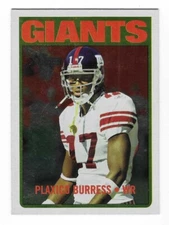 PLAXICO BURRESS 2005 Topps Heritage Football Foil # THC88 New York Giants NM-MT