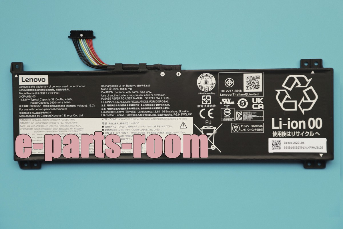 Genuine L21C3PC0 L21M3PC0 L21L3PC0 Battery for Lenovo IdeaPad