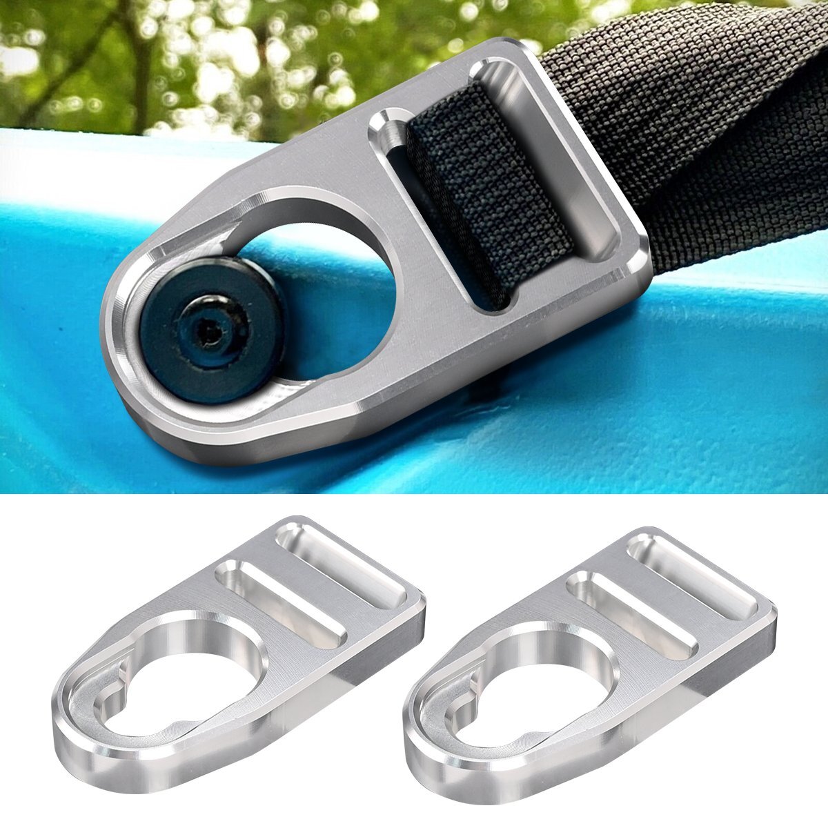 Aluminum Seat Strap Clips Replacement Kit Fits For Lifetime For Emotion C#