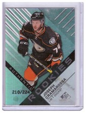 J. Cramarossa 16-17 SP Game Used Ed. Rookies Rainbow Player Age Card #199 /224