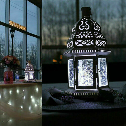 10-100Pcs Clear White String Fairy Lights Copper Wire Outdoor Waterproof Decor - Bild 8 von 12