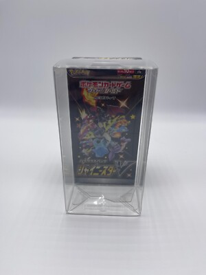 Booster Box Protector .50mm Scratch & UV Resistant Box Protector For Pokmon Japanese Booster Box (Battle Styles) Pokemon Go Packs Booster Box Protector .50mm Scratch & UV Resistant Box Protector For Pokmon Japanese Booster Box (Battle Styles) Pokemon Go Packs