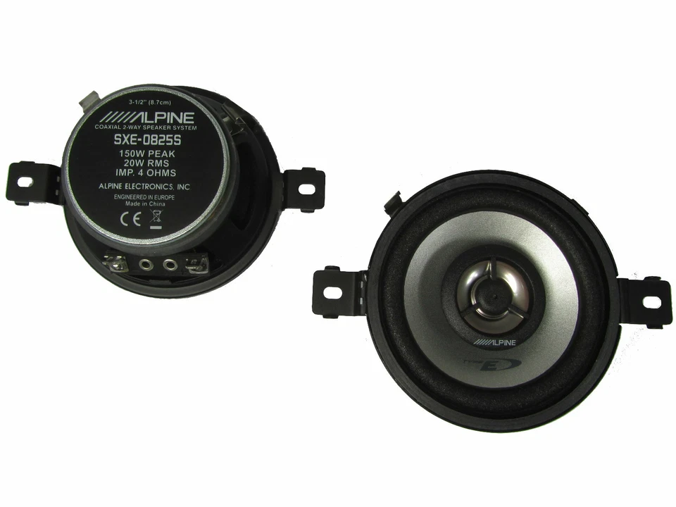 Alpine Lautsprecher Set vorne + hinten für VW Golf 2 II Polo 86C "2F"  Komplett  - Bild 4 von 4