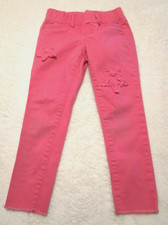 Gap Kids 1969 Girls "Legging Jean Ankle" Pink Pull-On Skinny Jeans - Size 6 Reg