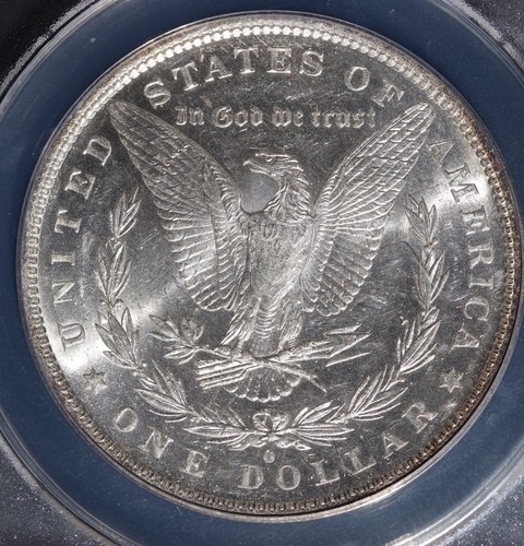 1882-O Morgan Silver Dollar – ANACS Certified MS62 – 90% Silver Coin - Picture 5 of 8