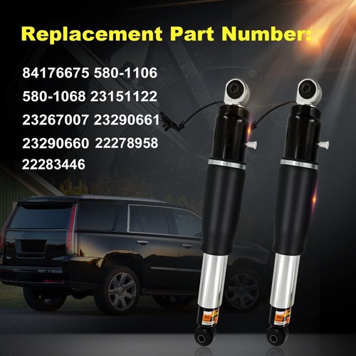 84176675 580-1106 1 Pair of Rear Air Shock Absorber for Chevy Tahoe Suburban ... - Picture 6 of 7