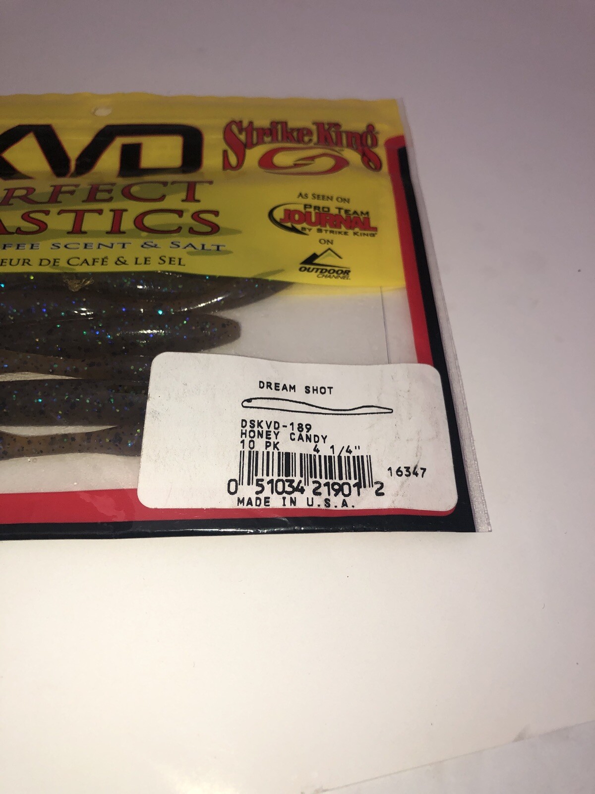 NEW STRIKE KING Perfect Plastics KVD Dream Shot 4 1/4" SHIPS N 24HRS - Image 8