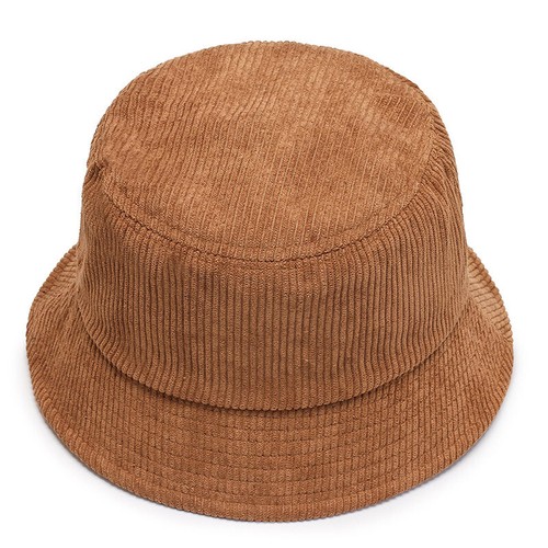 Corduroy Bucket Hat Visor Hunting Fishing Outdoor Summer Cap Unisex Cotton NEW_ - Picture 19 of 21