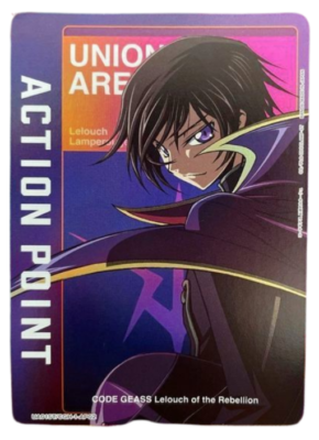 Code Geass UA01ST/CGH-1-AP02 Action Point Card Promo Union