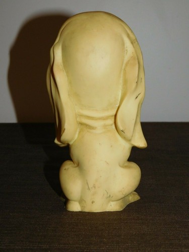 VINTAGE 7" HIGH 1954 KAYSAM CORP of AMERICA RUBBER DOG SQUEAK TOY - Picture 4 of 12