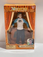 NSYNC JUSTIN TIMBERLAKE DOLL ACTION FIGURE COLLECTIBLE MARIONETTE NEW B14