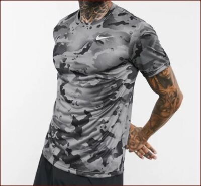 NWT Men's Big and Tall Nike Dri-Fit Camo TOP Short-Sleeve T-Shirt Tee
