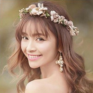 Flower Headband Head Garland Hair Band Crown Wreath Festival Boho