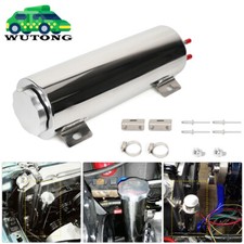 3 X 9 Polished Stainless Steel 32 Oz Radiator Coolant Over Flow Puke Tank Can 3 X 9 Polished Stainless Steel 32 Oz Radiator Coolant Over Flow Puke Tank Can