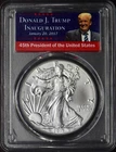 2017 American Silver Eagle - PGGS MS69 - Trump Inauguration Label - ✪COINGIANTS✪