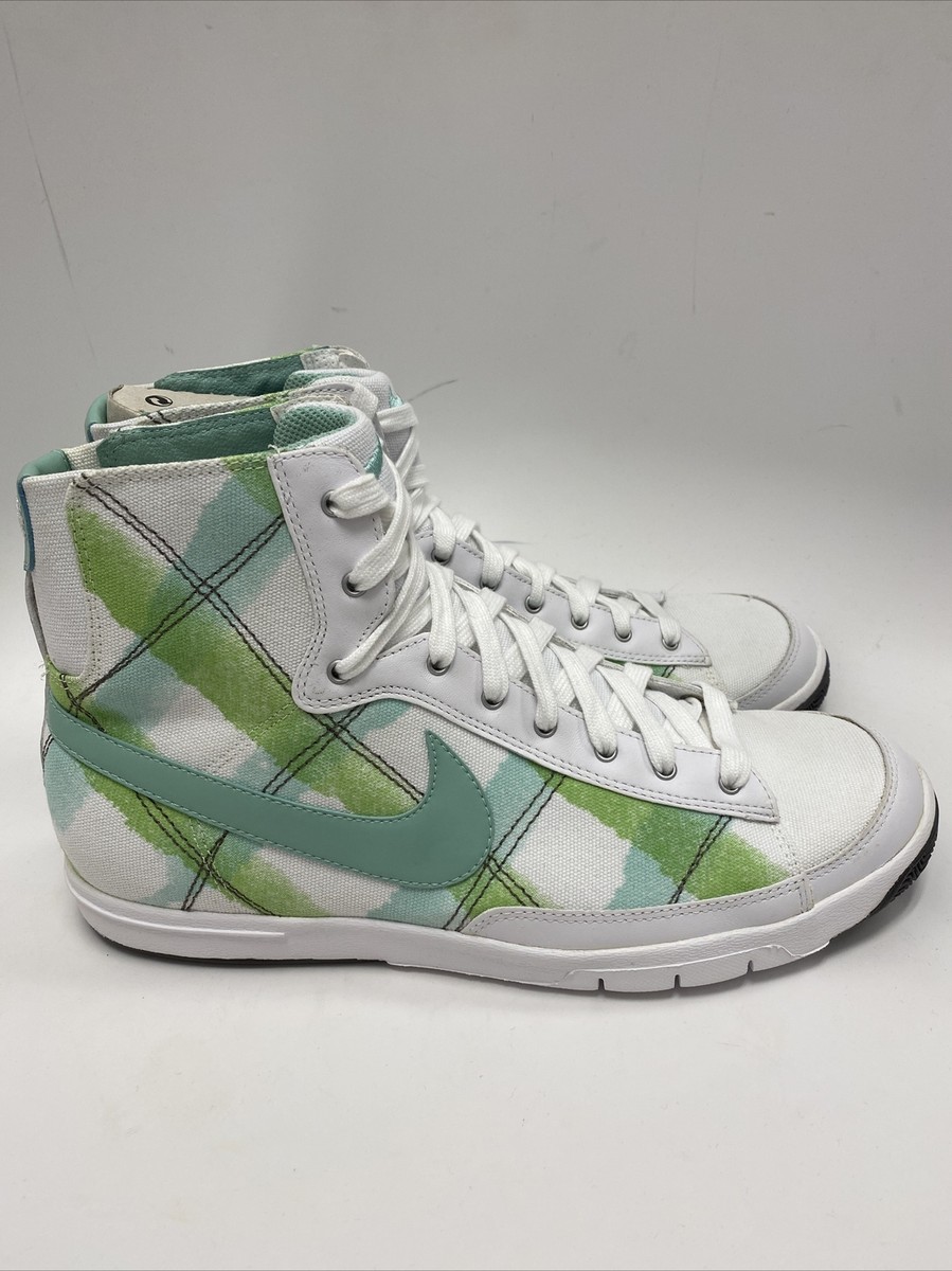 Nike Women's Blazer Mid in Green Mist / Midnight Fog 313722-331 Size 10.0 eBay