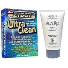 Nexxus Aloe Rid Detox Shampoo 5 Oz + Zydot Ultra Clean - Pass Hair Follicle Test