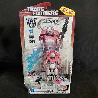 Transformers Generations Arcee Deluxe New! Thrilling 30 CHUG Hasbro IDW WFC