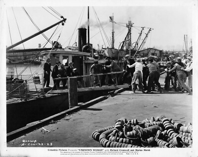 Unknown Woman 1935 Movie Photo Director Albert S. Rogell Ship Dock Seaman *P165b