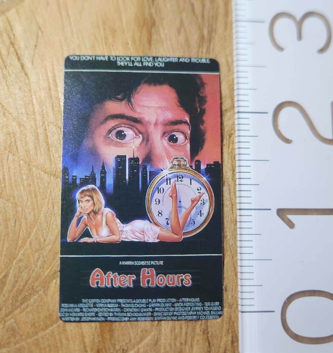 After Hours STICKER After Hours Movie Poster Sticker Vintage Film