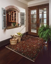 Karastan English Manor Area Rug – Collectible Wool Oriental Design 