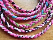Titanium Ionic Tornado Sport Baseball Necklace 20