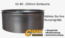 Schlauchmanschette Manschette Rohr Absaugrohr Absaugung