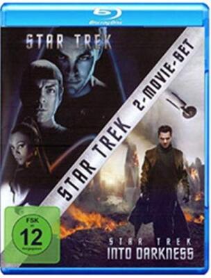STAR TREK XI + STAR TREK: INTO DARKNESS (Chris Pine) 2 Blu-ray Discs NEU+OVP