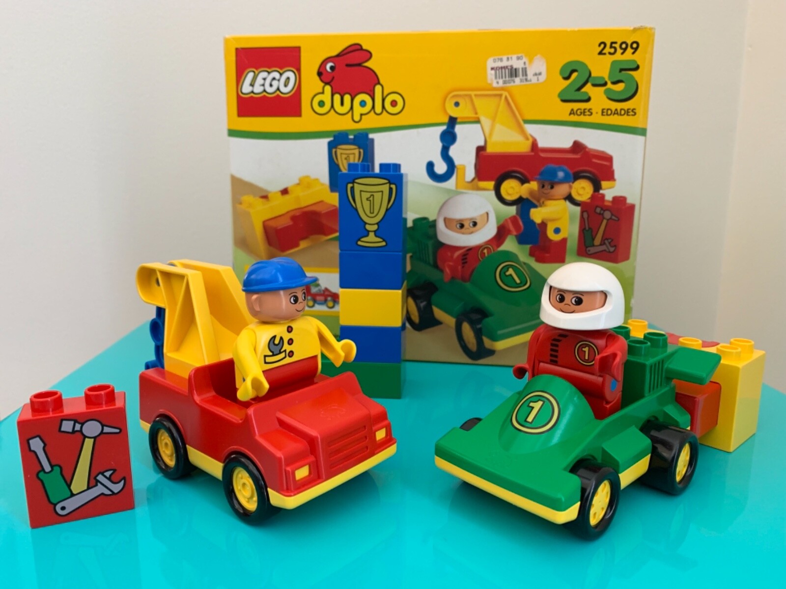 duplo race car