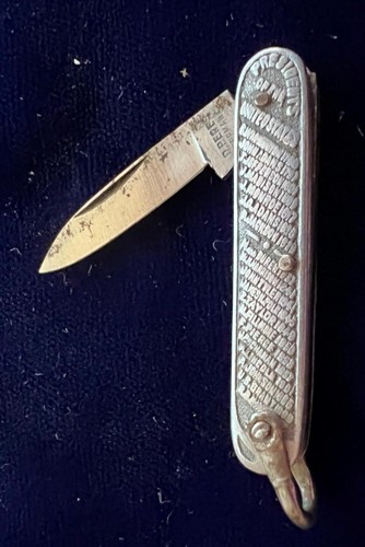 Antique Peres Miniature Folding Knife - Presidents From Washington to Hayes 1881