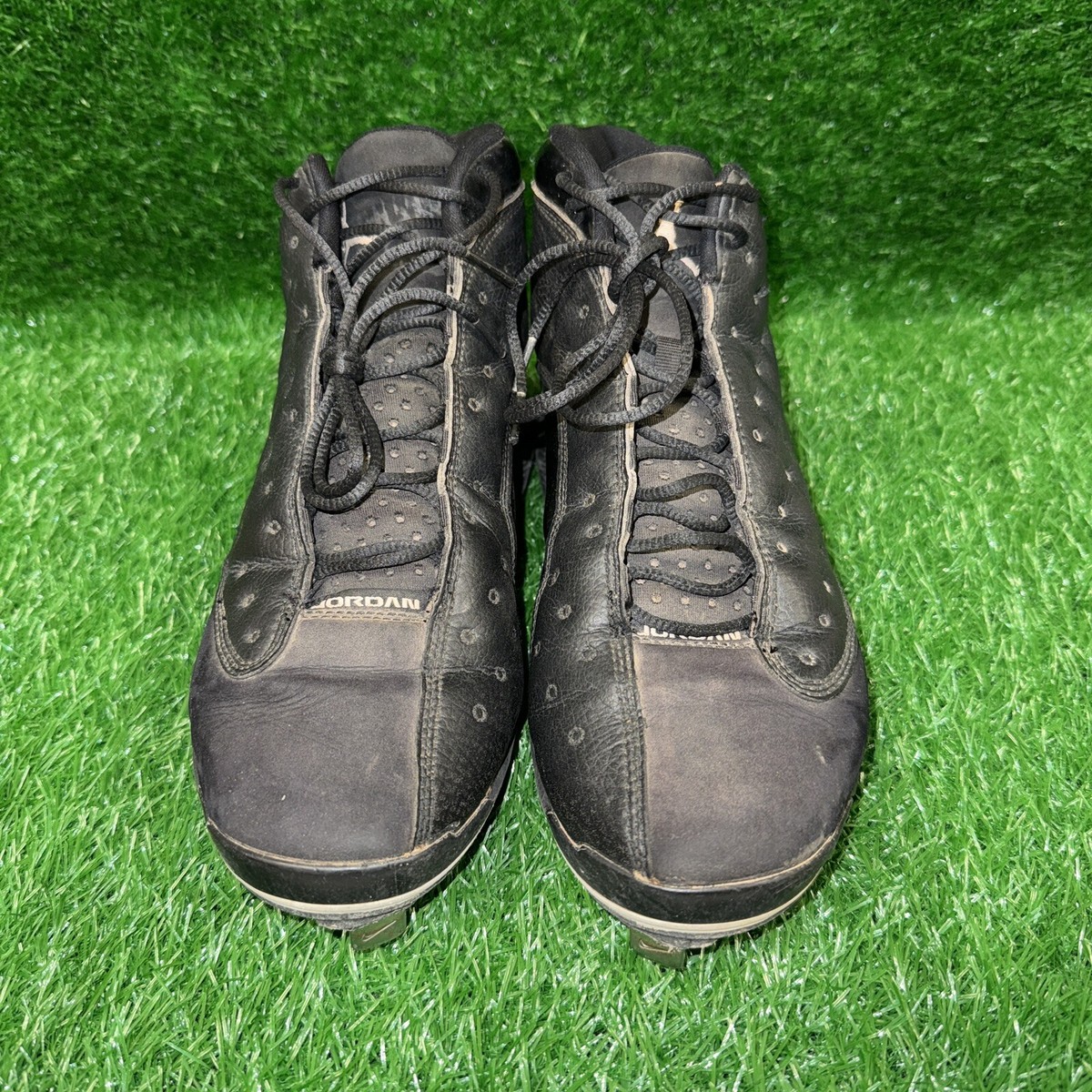 Air Jordan 13 Baseball metal cleats size 8. Excellent condition used wore once Jordan 13 Retro MCS Black for Sale | Authenticity Guaranteed  main image 4