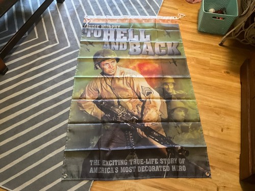 5x3ft audie Murphy us army WW2 man cave flag banner wall hanging home decor - Picture 11 of 11